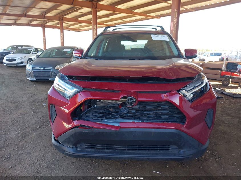 2025 Toyota Rav4 Xle VIN: 2T3W1RFV4SW411799 Lot: 43832881