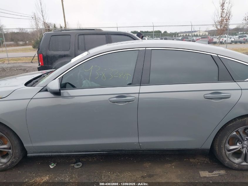 2025 Honda Accord Hybrid Ex-L VIN: 1HGCY2F64SA041730 Lot: 43832885