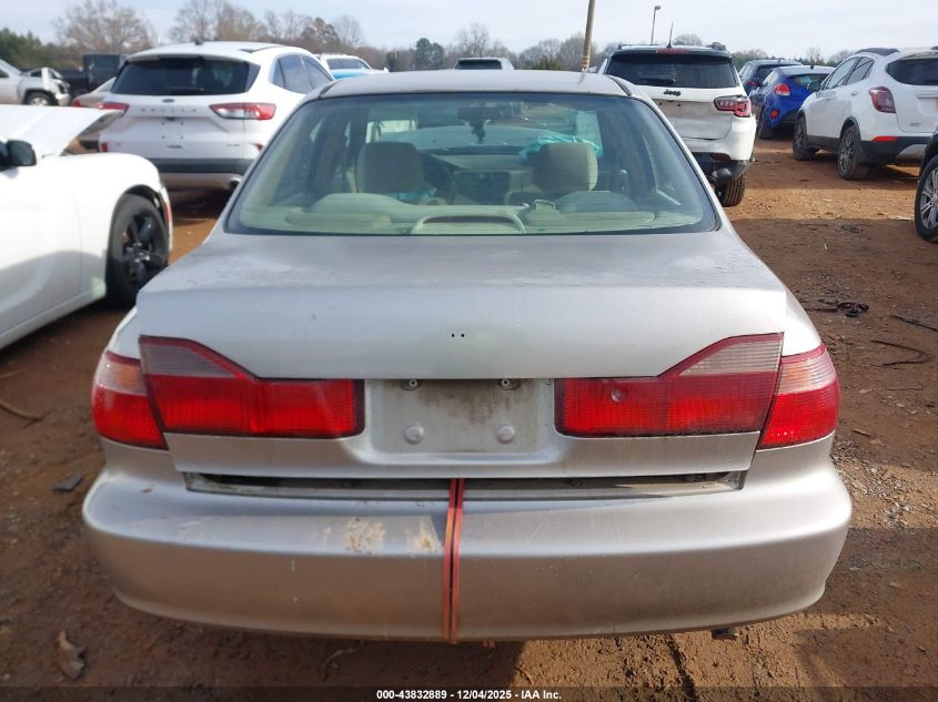 1999 Honda Accord Lx VIN: JHMCG5645XC010028 Lot: 43832889