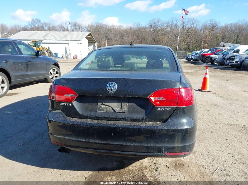 2012 Volkswagen Jetta 2.5L Se VIN: 3VWDP7AJ0CM068746 Lot: 43832917