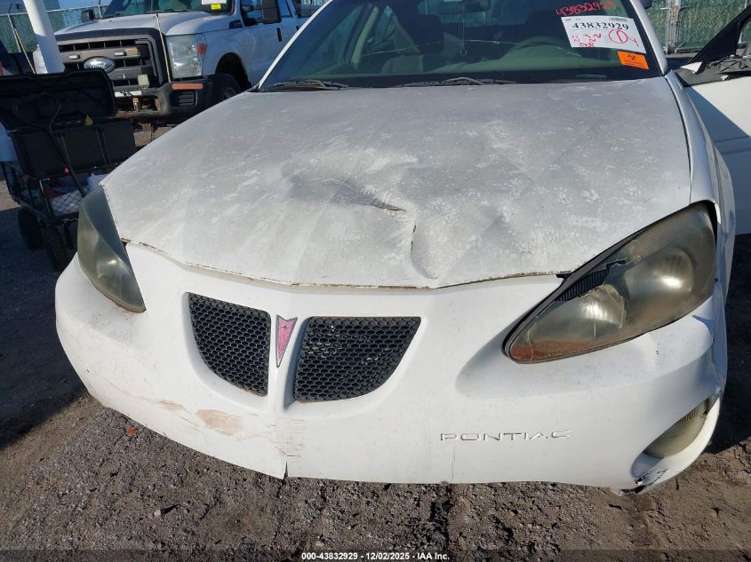 2004 Pontiac Grand Prix Gt1 VIN: 2G2WP522541297458 Lot: 43832929