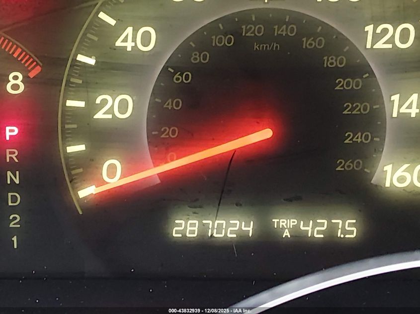 2008 Honda Odyssey Ex-L VIN: 5FNRL38708B415270 Lot: 43832939