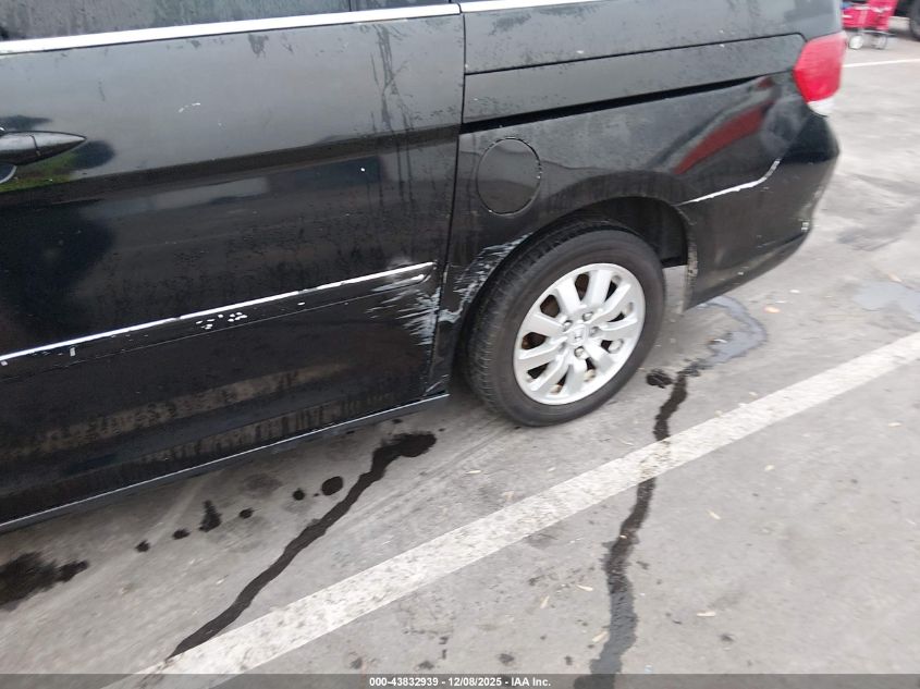 2008 Honda Odyssey Ex-L VIN: 5FNRL38708B415270 Lot: 43832939