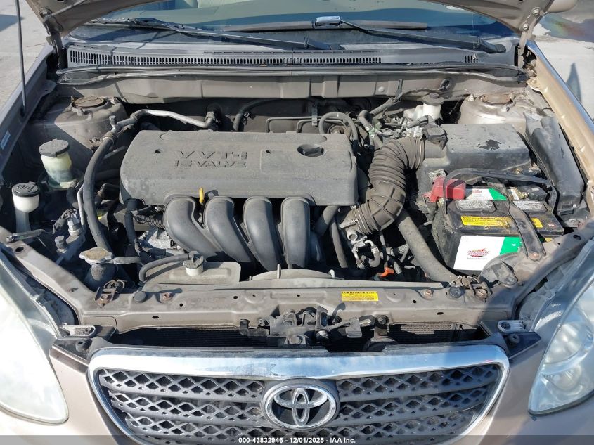 2005 Toyota Corolla Le VIN: 1NXBR32E05Z443916 Lot: 43832946