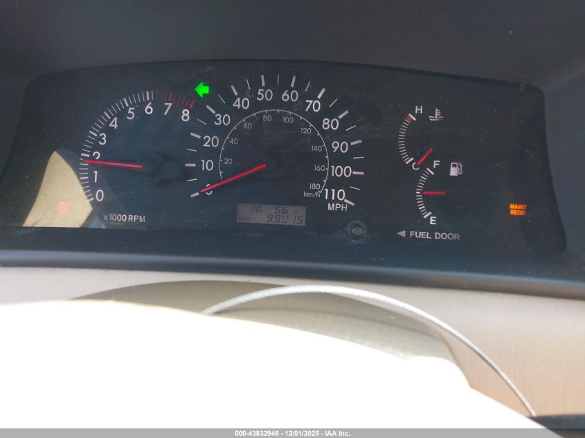 2005 Toyota Corolla Le VIN: 1NXBR32E05Z443916 Lot: 43832946