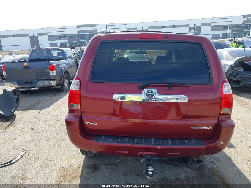 2006 Toyota 4Runner Sr5 V6 VIN: JTEBU14R168058300 Lot: 43832963
