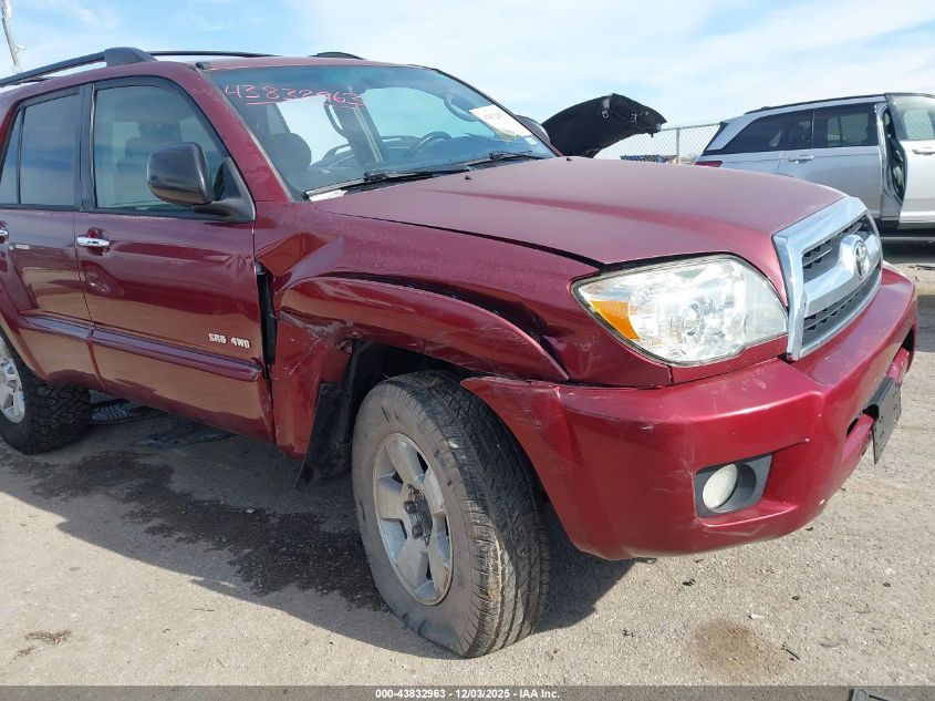 2006 Toyota 4Runner Sr5 V6 VIN: JTEBU14R168058300 Lot: 43832963