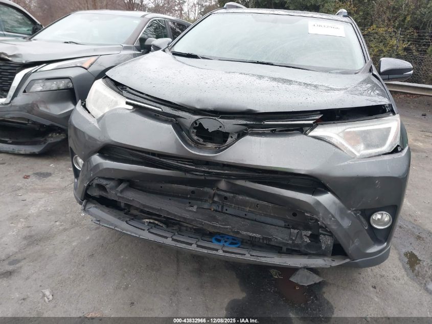 2016 Toyota Rav4 Hybrid Xle VIN: JTMRJREV7GD041452 Lot: 43832966