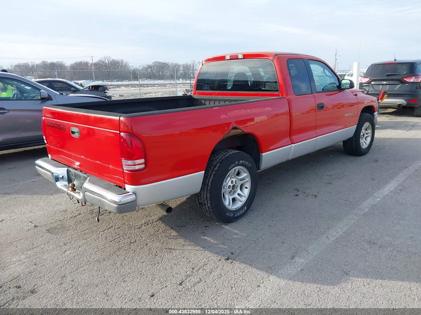 1B7GL22X61S315368 2001 DODGE DAKOTA photo no. 4