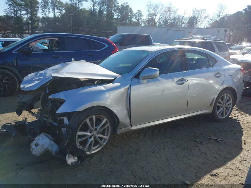 2006 Lexus Is 250 VIN: JTHBK262565011948 Lot: 43833006