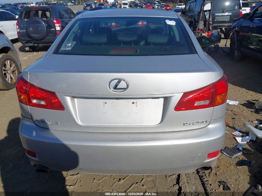 2006 Lexus Is 250 VIN: JTHBK262565011948 Lot: 43833006