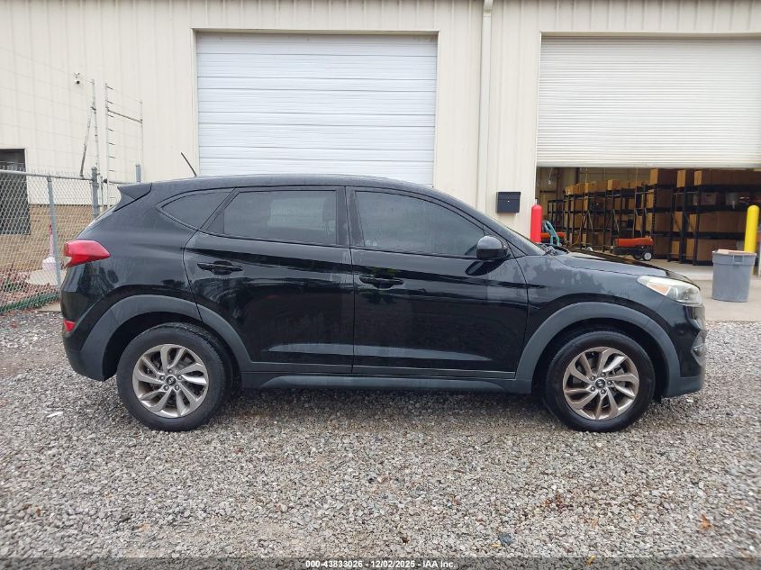 2017 Hyundai Tucson Se VIN: KM8J23A48HU494853 Lot: 43833026