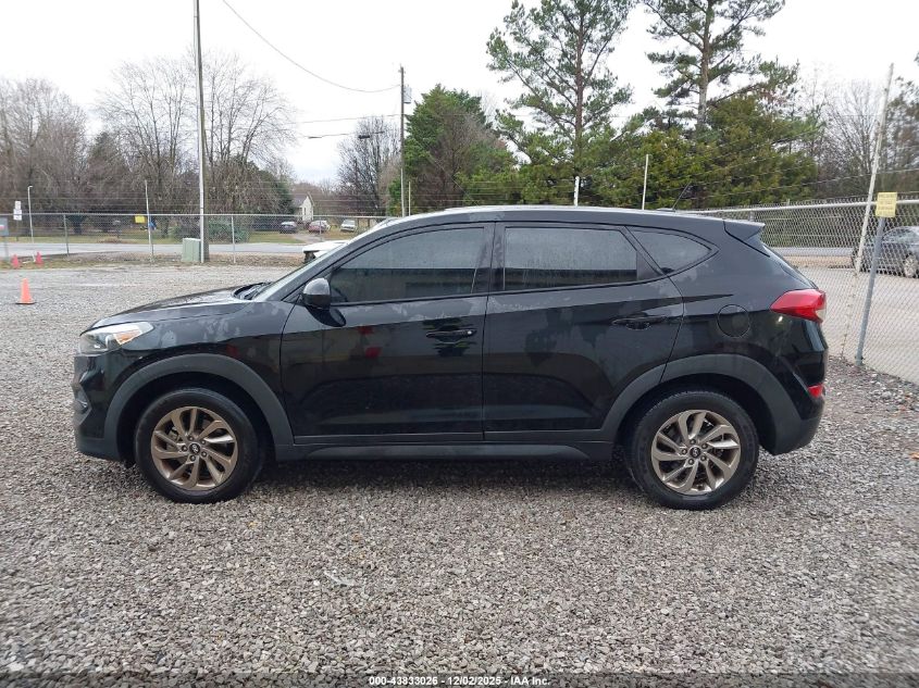 2017 Hyundai Tucson Se VIN: KM8J23A48HU494853 Lot: 43833026