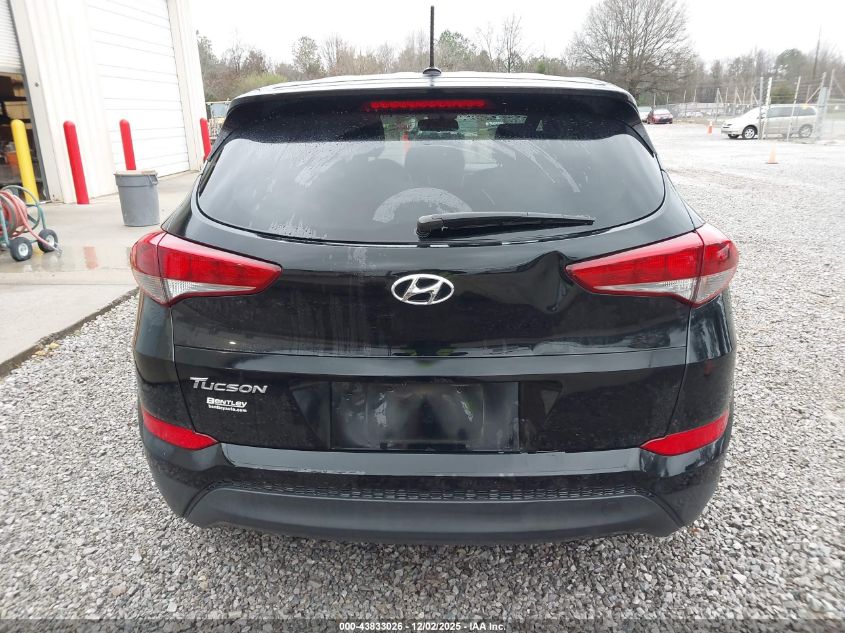 2017 Hyundai Tucson Se VIN: KM8J23A48HU494853 Lot: 43833026