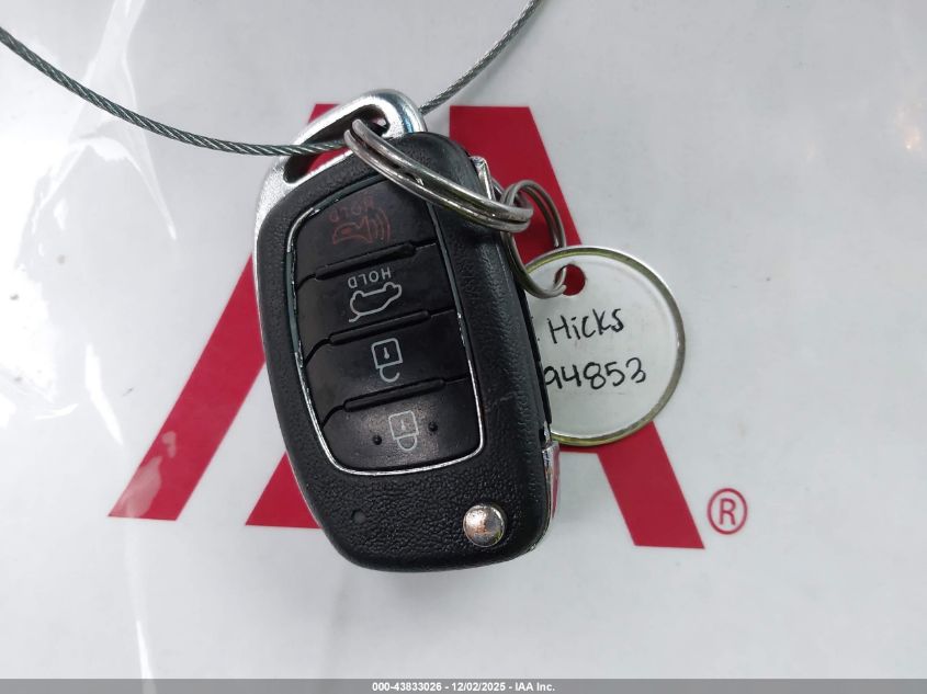 2017 Hyundai Tucson Se VIN: KM8J23A48HU494853 Lot: 43833026