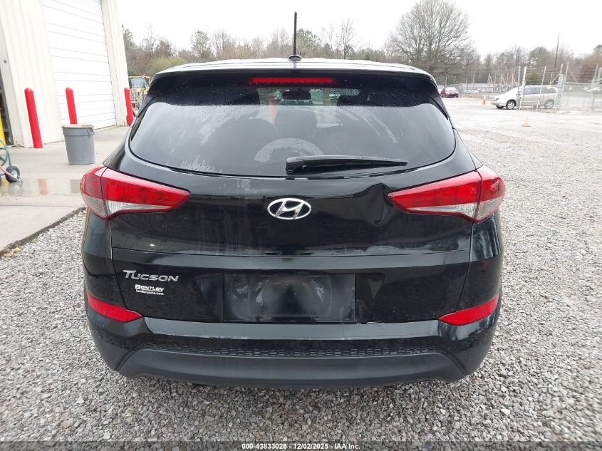 2017 Hyundai Tucson Se VIN: KM8J23A48HU494853 Lot: 43833026