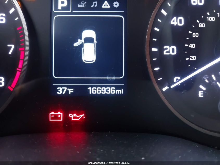 2017 Hyundai Tucson Se VIN: KM8J23A48HU494853 Lot: 43833026