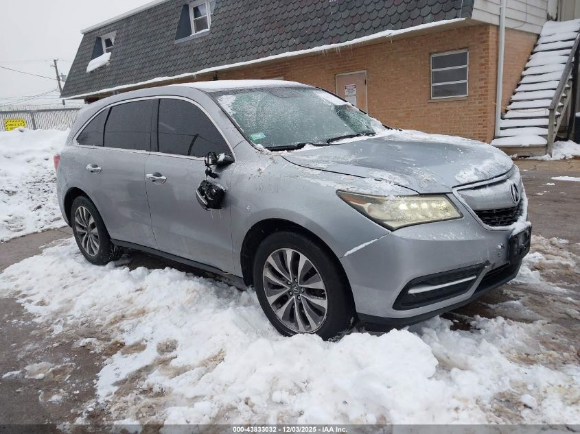 ACURA MDX TECHNOLOGY ACURAWATCH PLUS PACKAGES/TECHNOLOGY PACKAGE