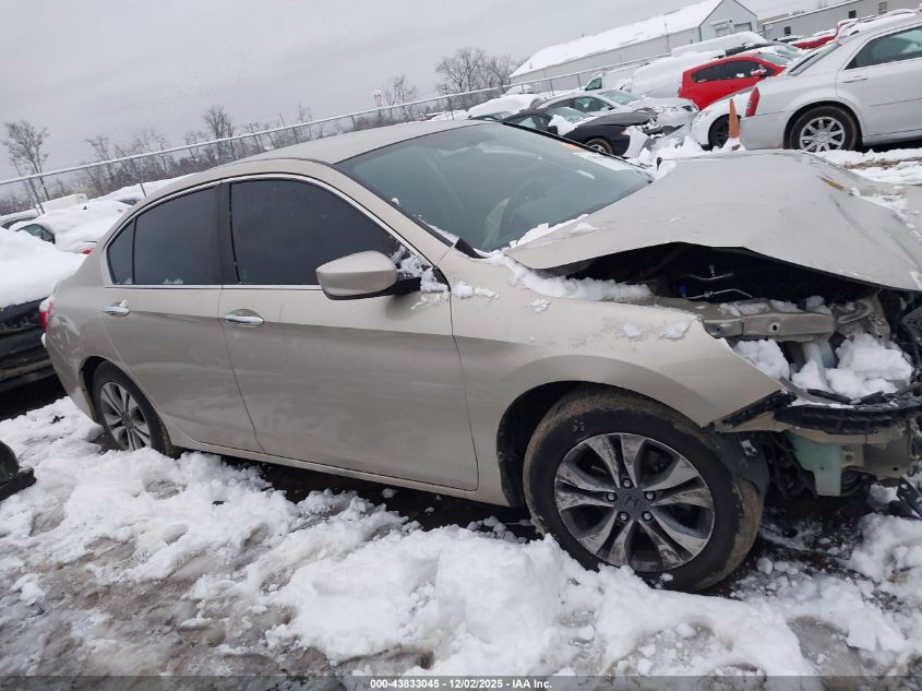 2014 Honda Accord Lx VIN: 1HGCR2F32EA033309 Lot: 43833045