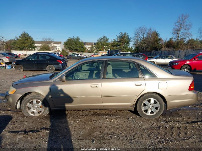 2002 Toyota Avalon Xl VIN: 4T1BF28B92U200116 Lot: 43833046