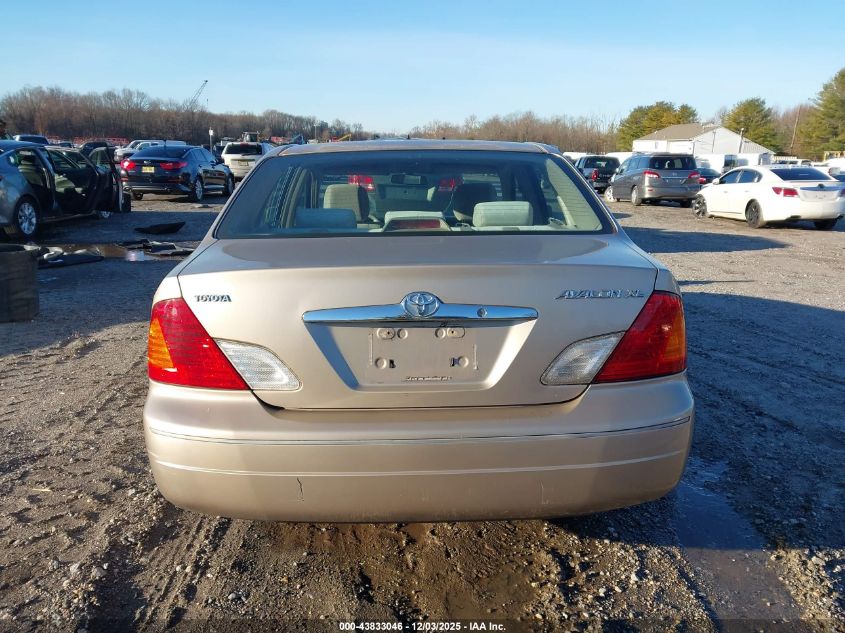 2002 Toyota Avalon Xl VIN: 4T1BF28B92U200116 Lot: 43833046