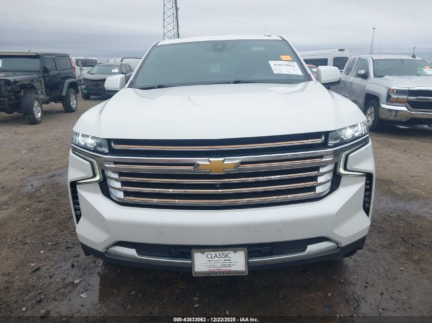 2021 Chevrolet Tahoe 2Wd High Country VIN: 1GNSCTKL9MR197428 Lot: 43833062