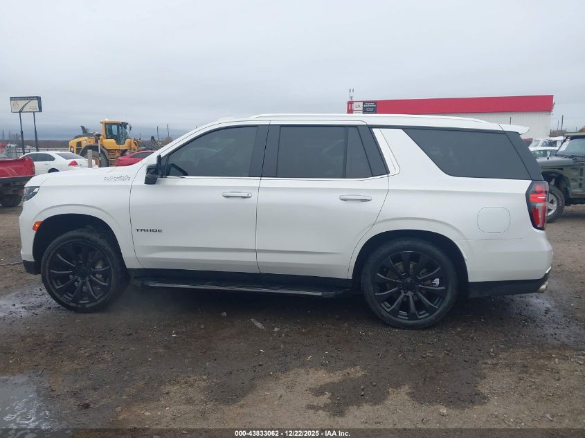 2021 Chevrolet Tahoe 2Wd High Country VIN: 1GNSCTKL9MR197428 Lot: 43833062