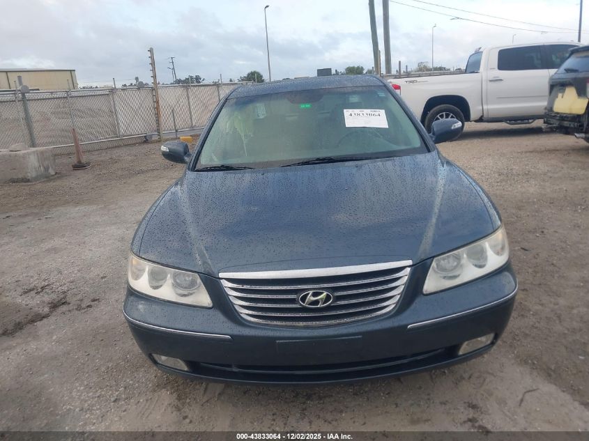 2009 Hyundai Azera Limited VIN: KMHFC46F99A392340 Lot: 43833064