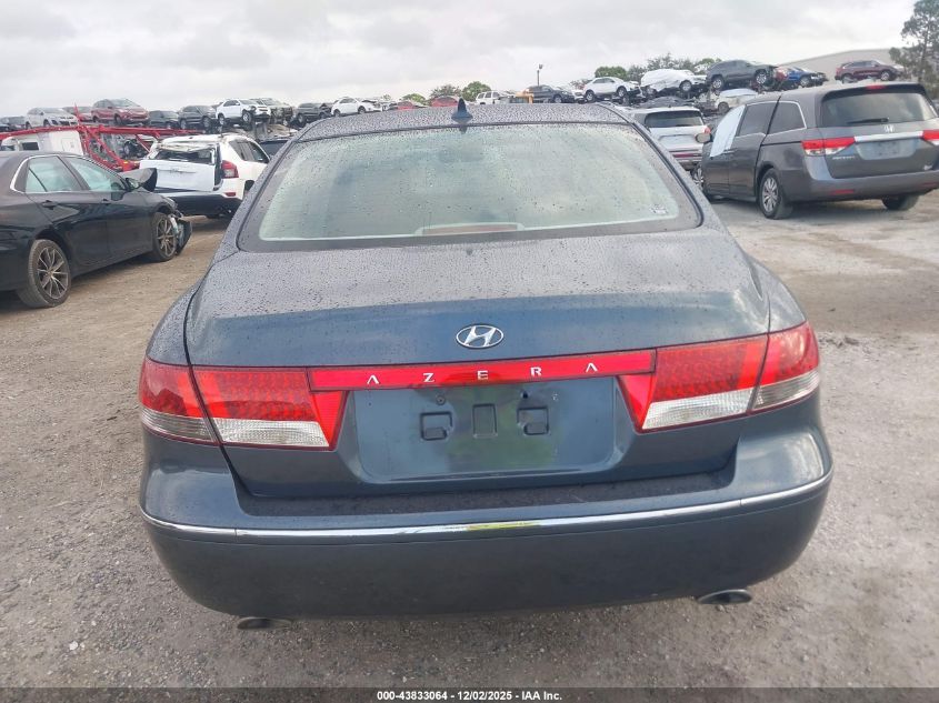 2009 Hyundai Azera Limited VIN: KMHFC46F99A392340 Lot: 43833064