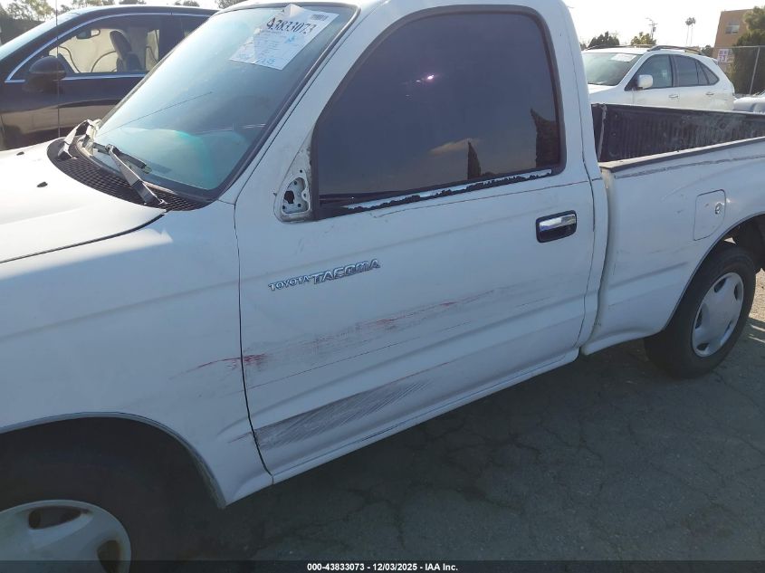 2000 Toyota Tacoma VIN: 4TANL42N4YZ576397 Lot: 43833073