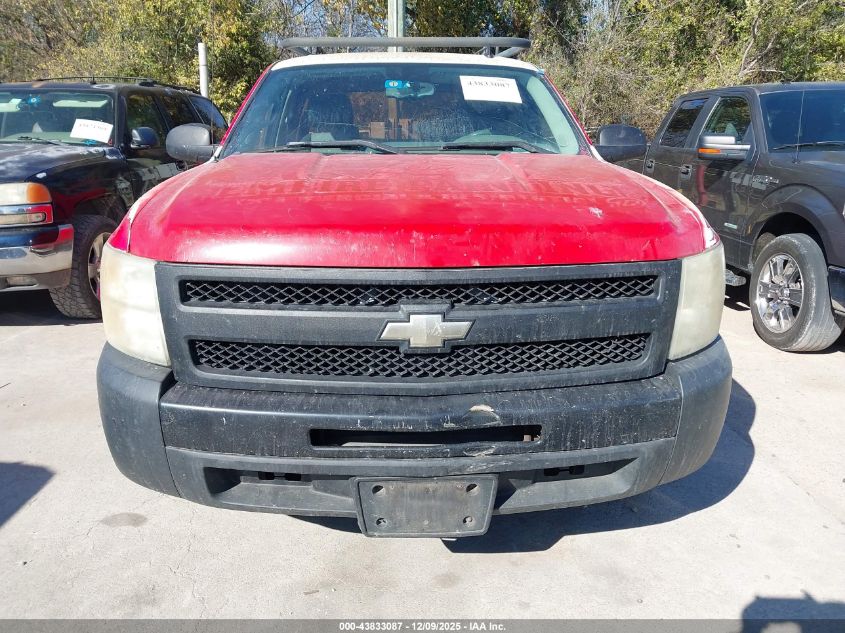 2009 Chevrolet Silverado 1500 Work Truck VIN: 3GCEC13C49G120384 Lot: 43833087