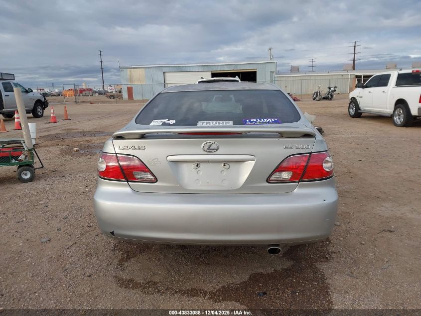 2002 Lexus Es 300 VIN: JTHBF30G125031283 Lot: 43833088