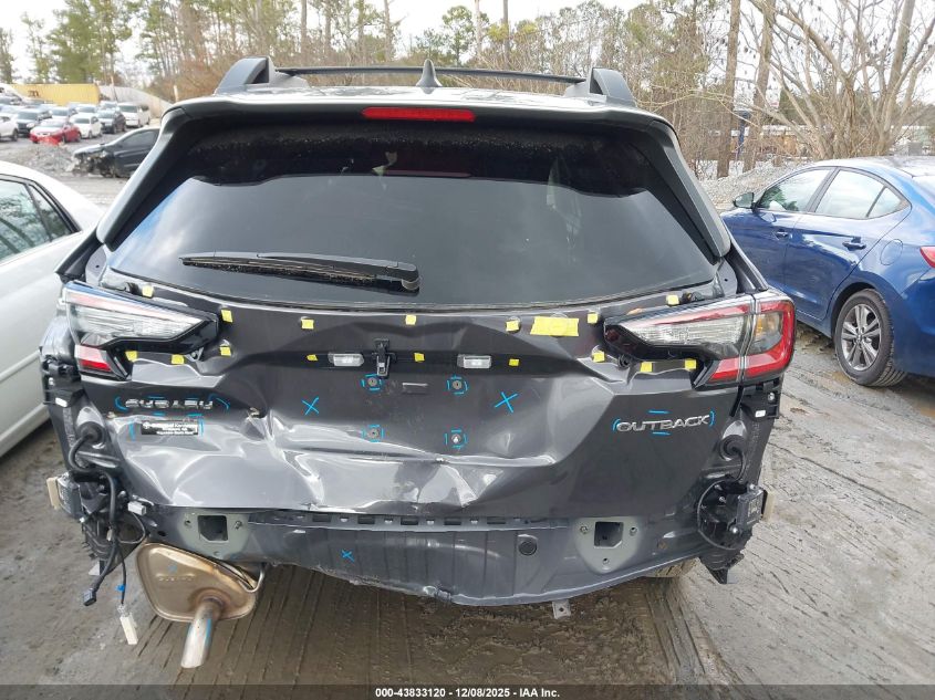 2025 Subaru Outback Limited VIN: 4S4BTANC4S3287493 Lot: 43833120