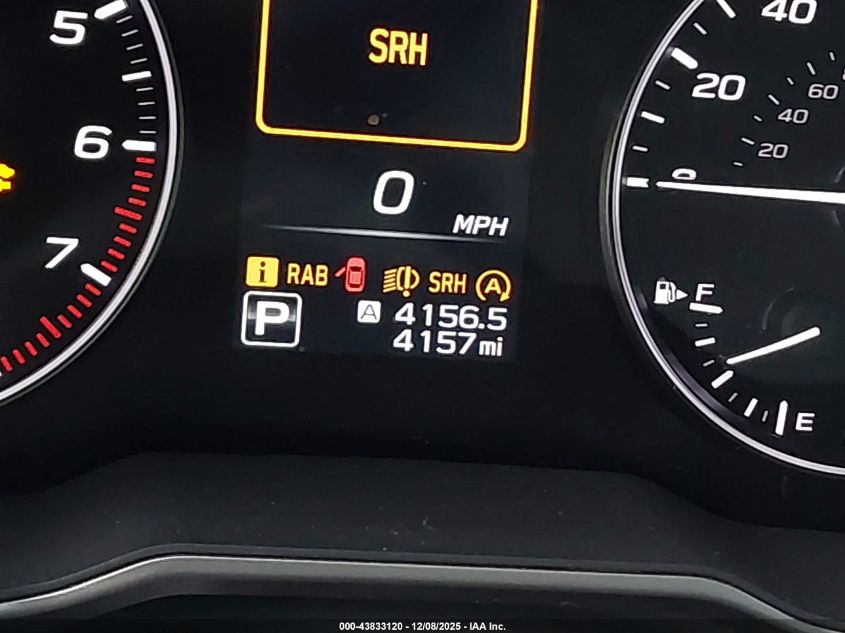 2025 Subaru Outback Limited VIN: 4S4BTANC4S3287493 Lot: 43833120