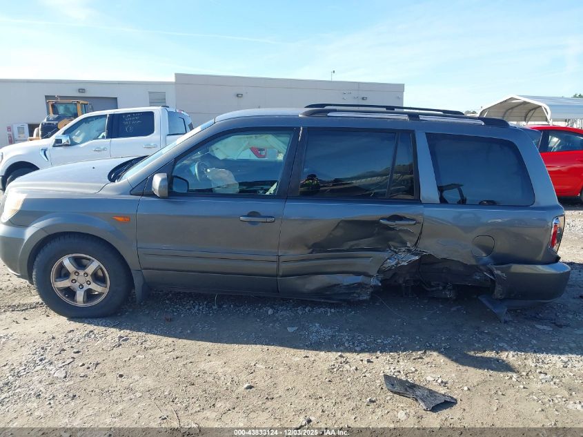 2007 Honda Pilot Ex VIN: 5FNYF184X7B000484 Lot: 43833124