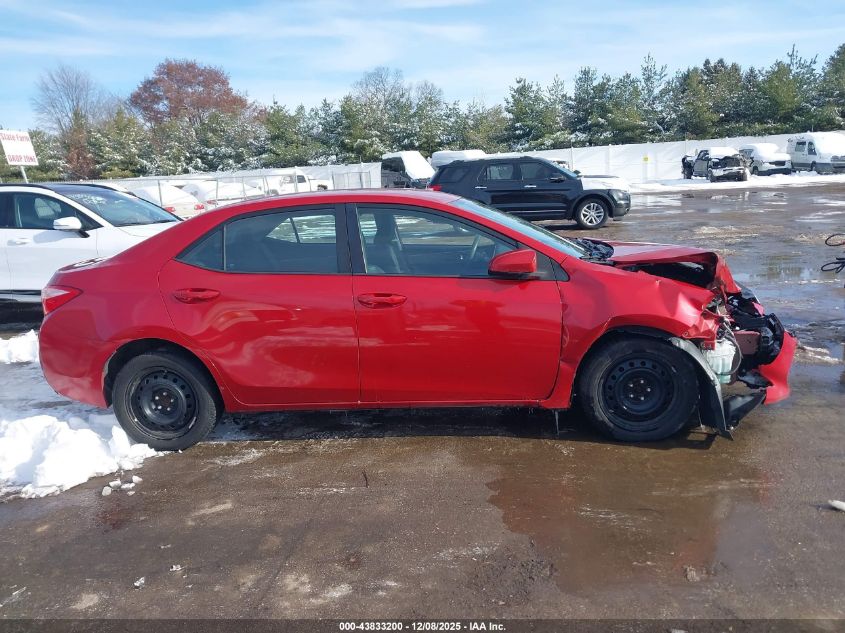 2017 Toyota Corolla Le VIN: 5YFBURHE1HP676699 Lot: 43833200