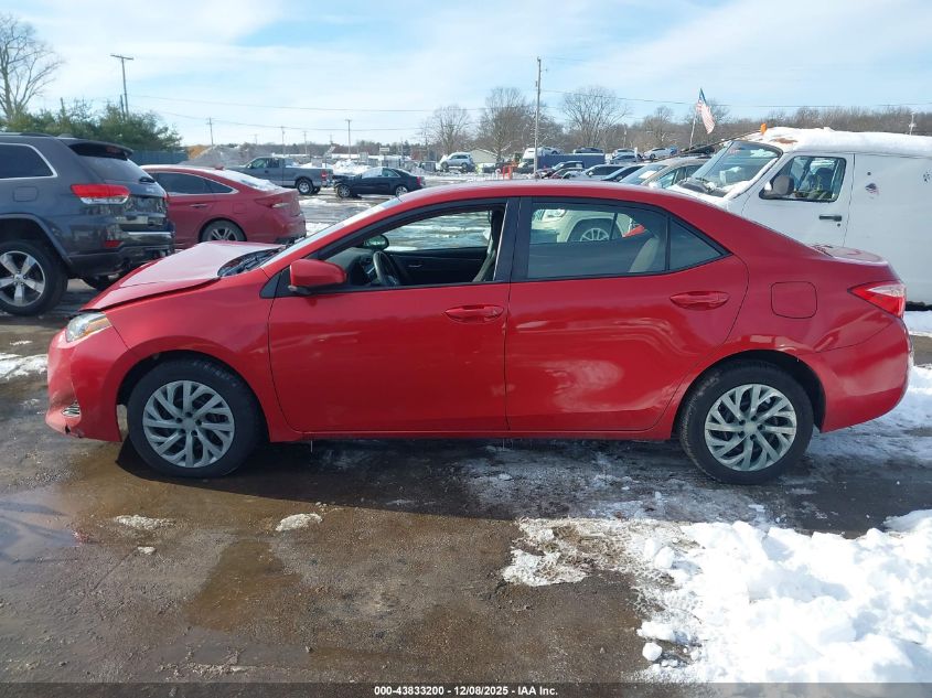 2017 Toyota Corolla Le VIN: 5YFBURHE1HP676699 Lot: 43833200