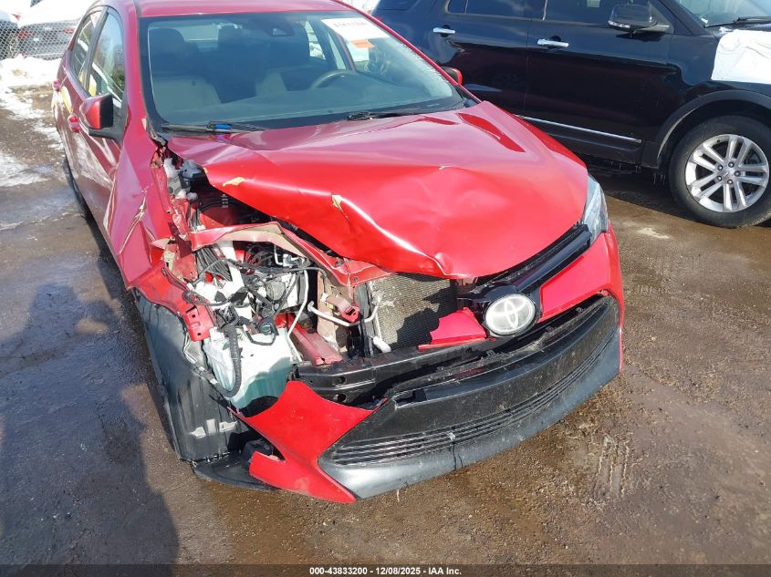 2017 Toyota Corolla Le VIN: 5YFBURHE1HP676699 Lot: 43833200