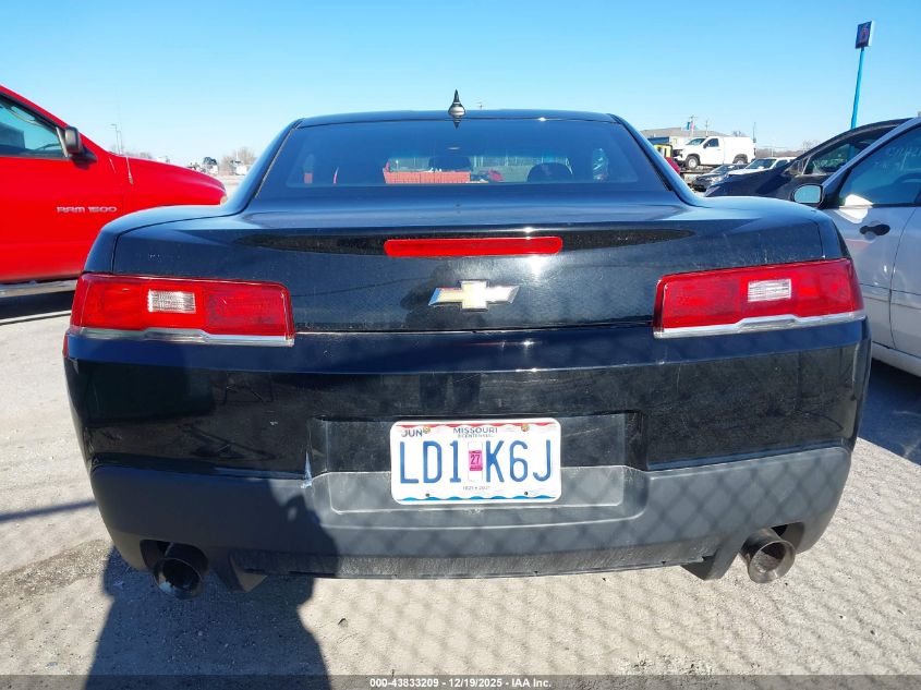 2015 Chevrolet Camaro 2Ls VIN: 2G1FB1E36F9159982 Lot: 43833209