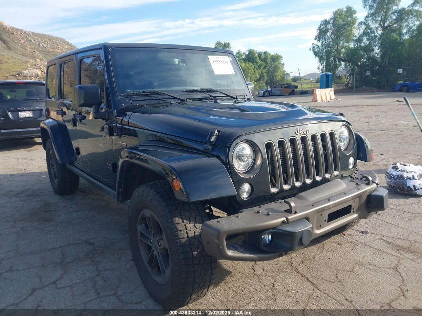 JEEP WRANGLER 75TH ANNIVERSARY EDITION 4X4