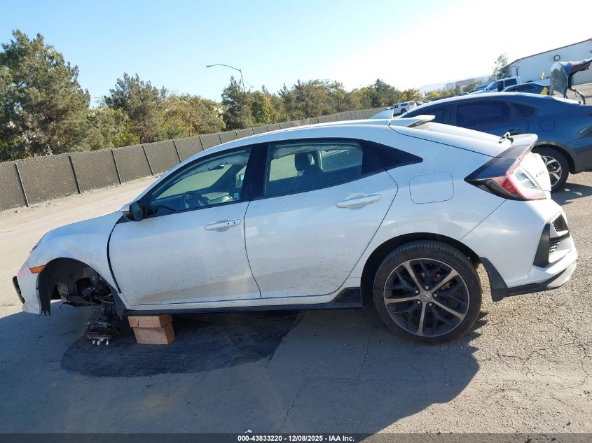 2020 Honda Civic Sport Touring VIN: SHHFK7H92LU417124 Lot: 43833220