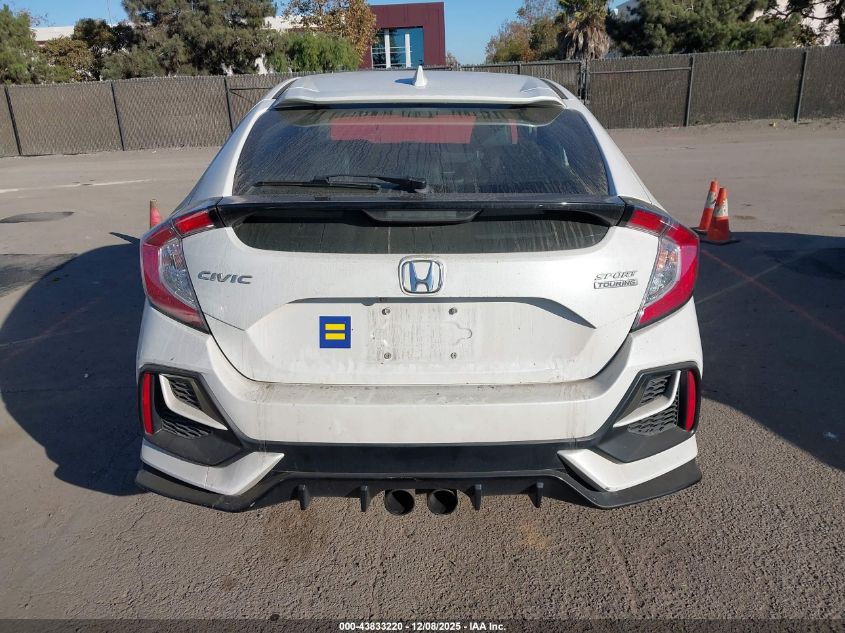 2020 Honda Civic Sport Touring VIN: SHHFK7H92LU417124 Lot: 43833220