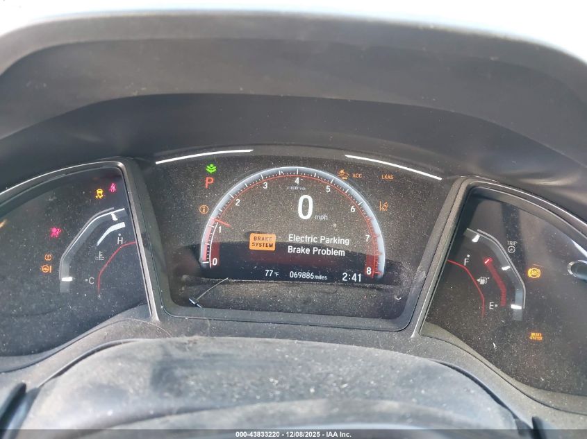 2020 Honda Civic Sport Touring VIN: SHHFK7H92LU417124 Lot: 43833220