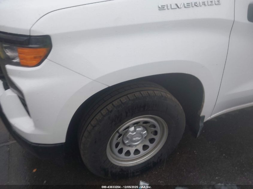 2023 Chevrolet Silverado 1500 2Wd Standard Bed Wt VIN: 3GCNAAEK4PG336517 Lot: 43833284