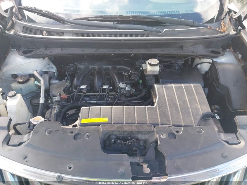 2009 Nissan Murano S VIN: JN8AZ18U99W101074 Lot: 43833294