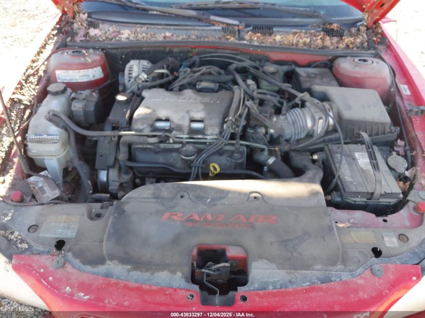 1999 Pontiac Grand Am Gt1 VIN: 1G2NW52E9XM899328 Lot: 43833297