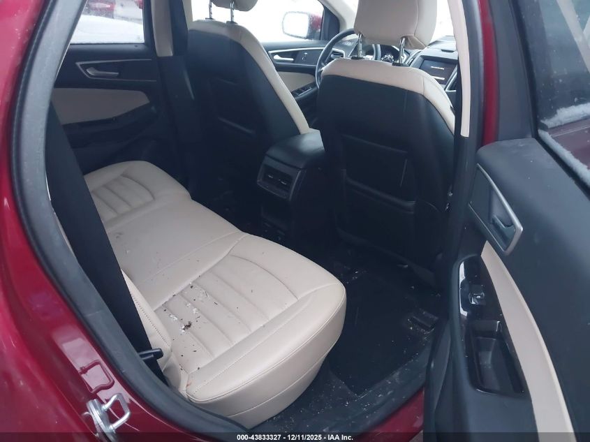 2017 Ford Edge Sel VIN: 2FMPK3J84HBC25011 Lot: 43833327