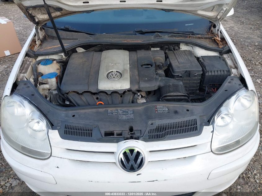 2008 Volkswagen Rabbit S VIN: WVWDA71K38W224024 Lot: 43833333