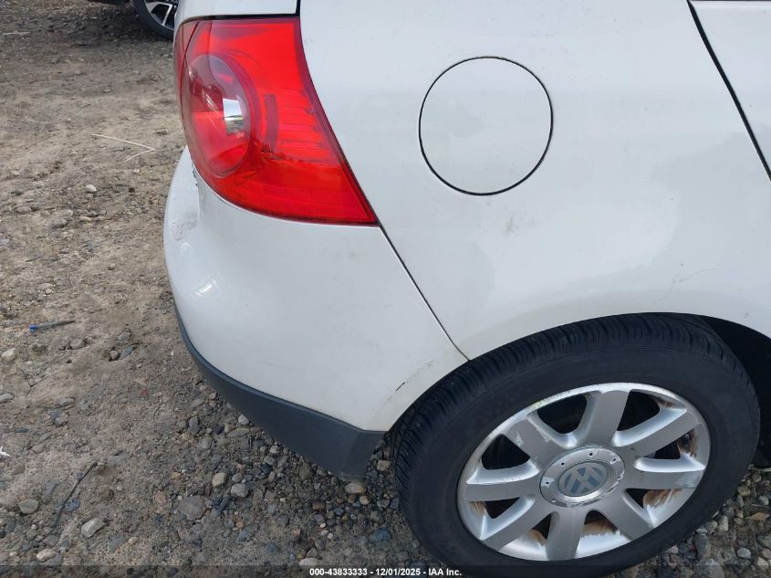 2008 Volkswagen Rabbit S VIN: WVWDA71K38W224024 Lot: 43833333