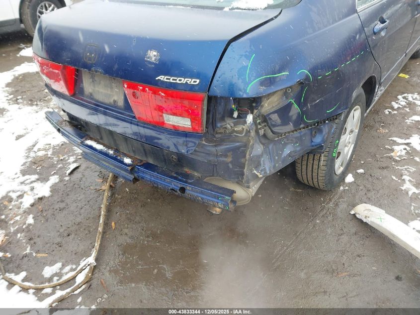 2005 Honda Accord 2.4 Lx VIN: 1HGCM55405A031214 Lot: 43833344